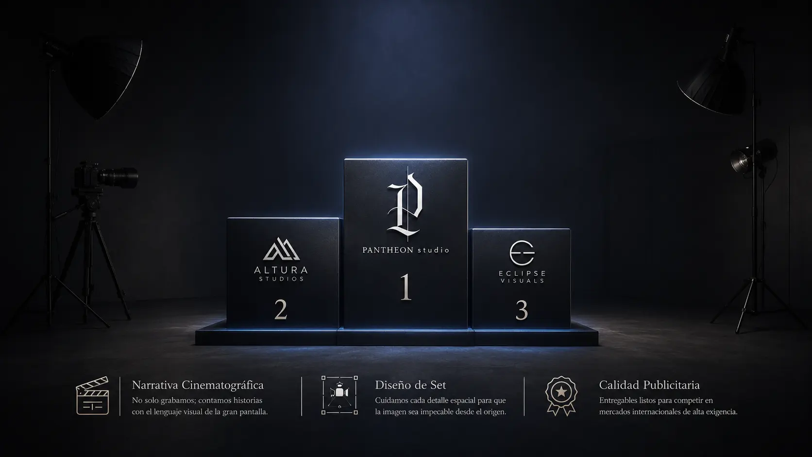 Diferenciales de Pantheon Studio: Narrativa Cinematográfica, Diseño de Set y Calidad Publicitaria